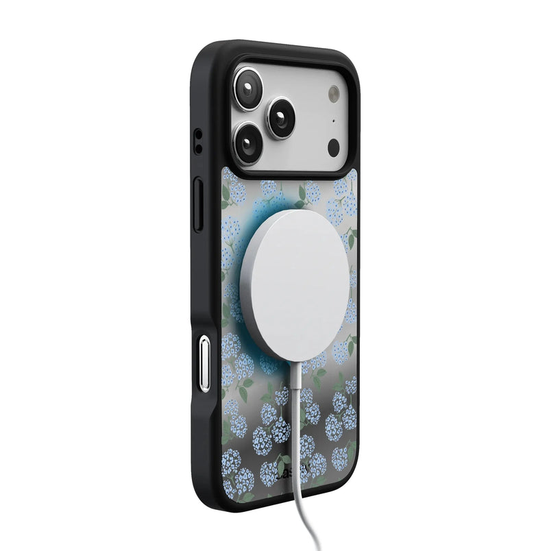 Nantucket Cottage | Blue Hydrangea Case iPhone Case get.casely 