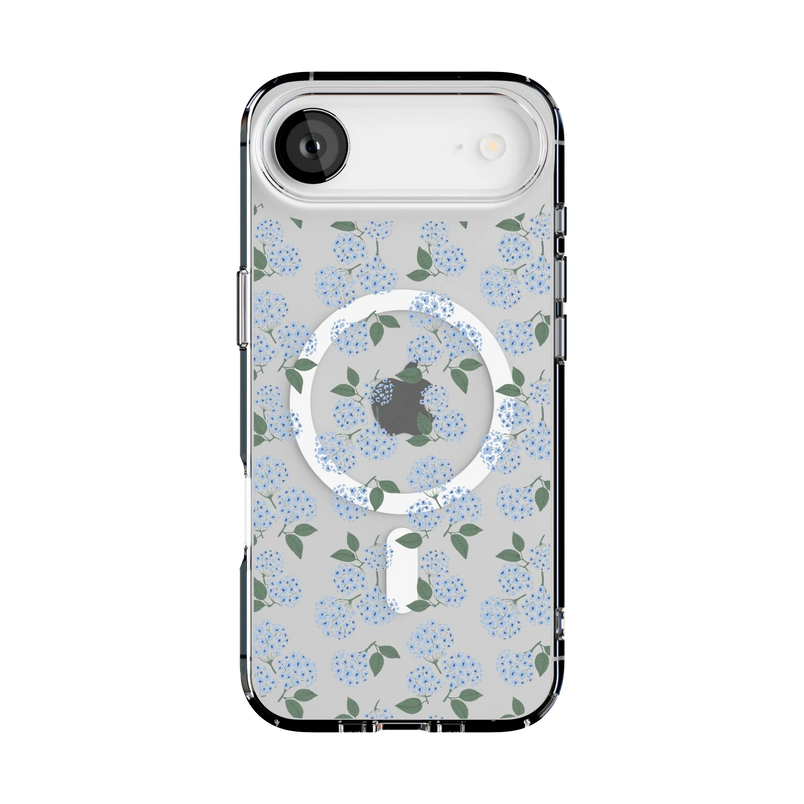 Nantucket Cottage | Blue Hydrangea Case iPhone Case get.casely 