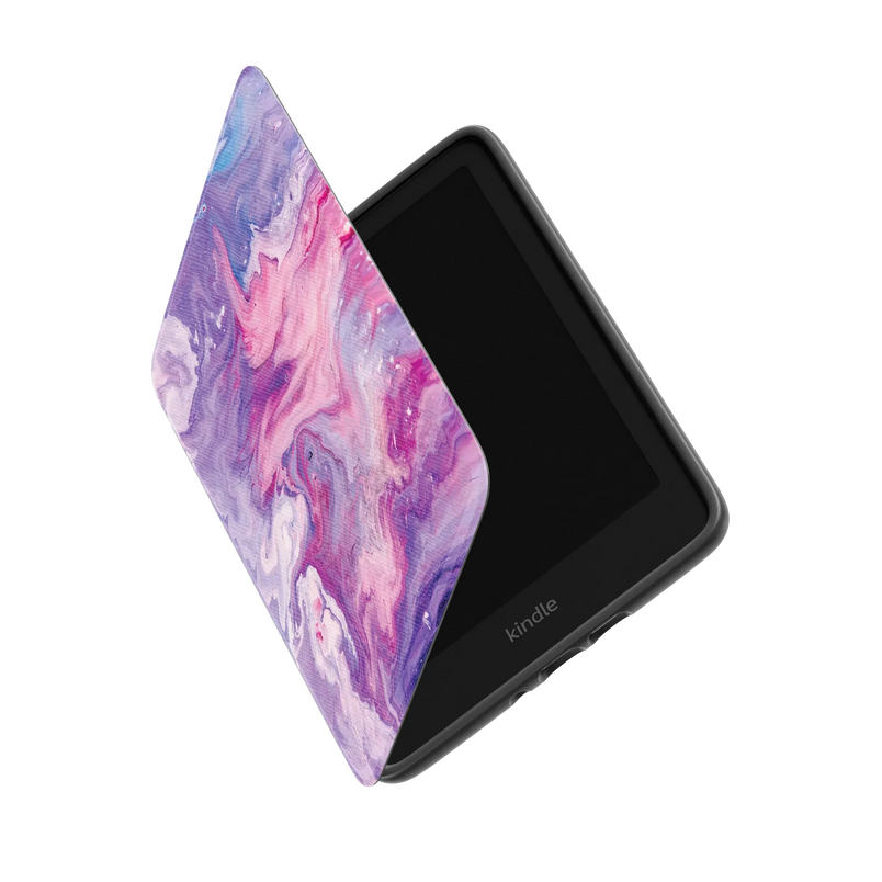 Tie Dying Over You | Purple Marble Kindle Case