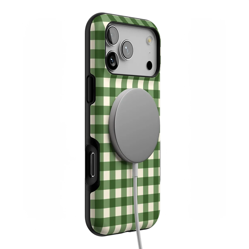 Checked Twice | Green Plaid Case