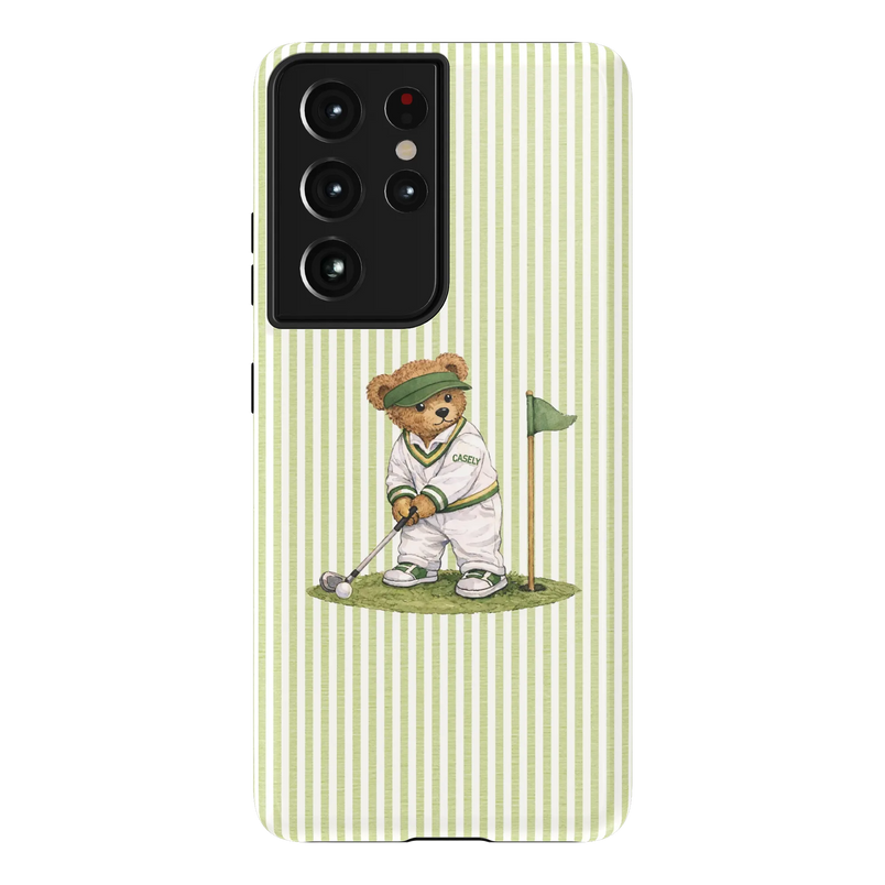 Bear on the Green | Clubhouse Case - Galaxy S21 Ultra