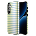 Pastel Picnic | Blue & Green Gingham Case