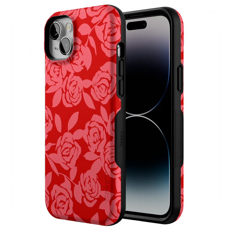 Final Rose | Red & Pink Floral Case