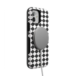 Salem's Hex | Black & White Checkered Case