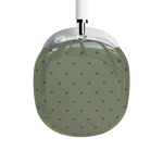On the Dot | Olive Green Polka Dot AirPods Max Case