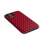 On the Dot | Maroon Polka Dot Case