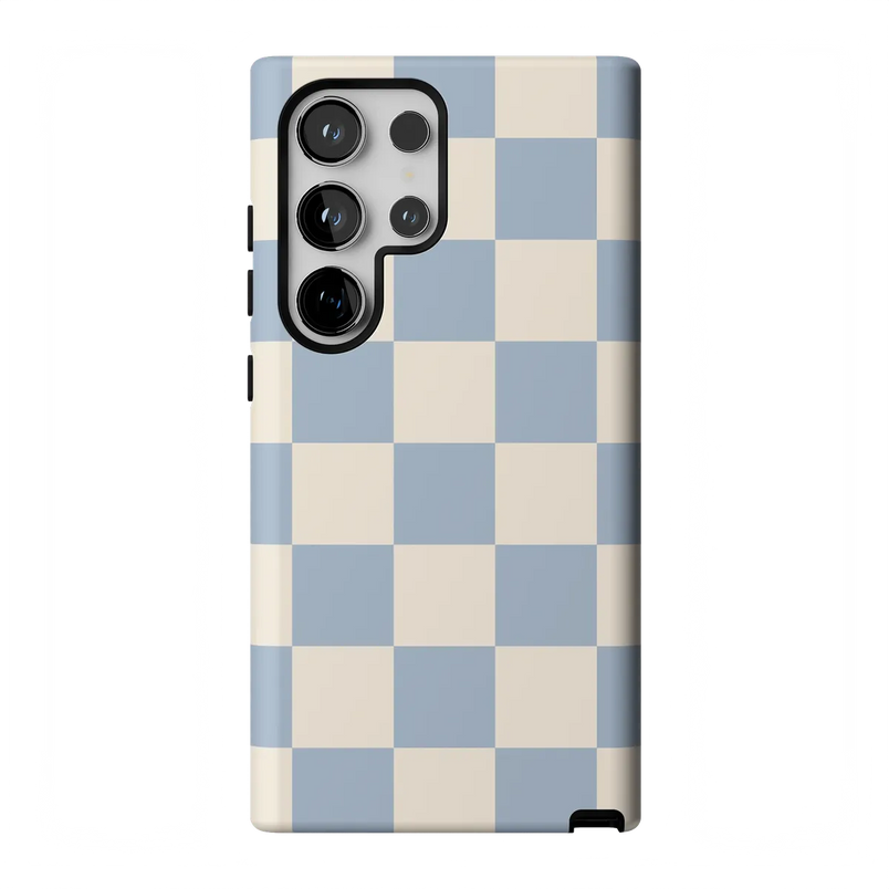 Fit Check | Light Blue Checkerboard Case - Galaxy S24 Ultra