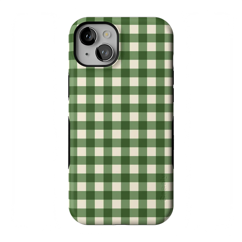 Checked Twice | Green Plaid Case