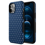 On the Dot | Navy Polka Dot Case