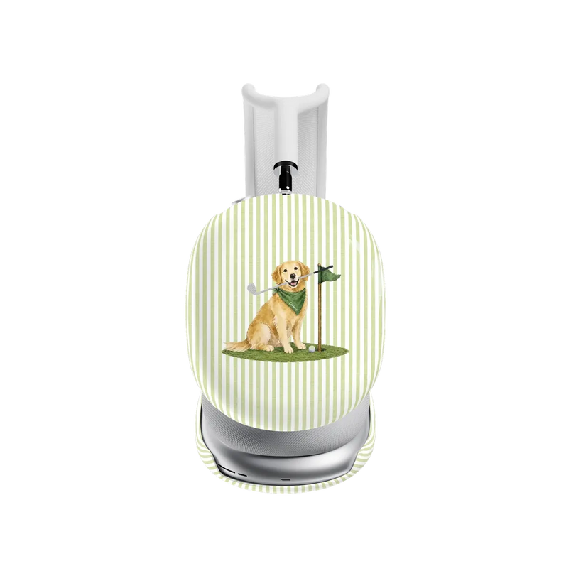Golden on the Green | Clubhouse AirPods Max Case