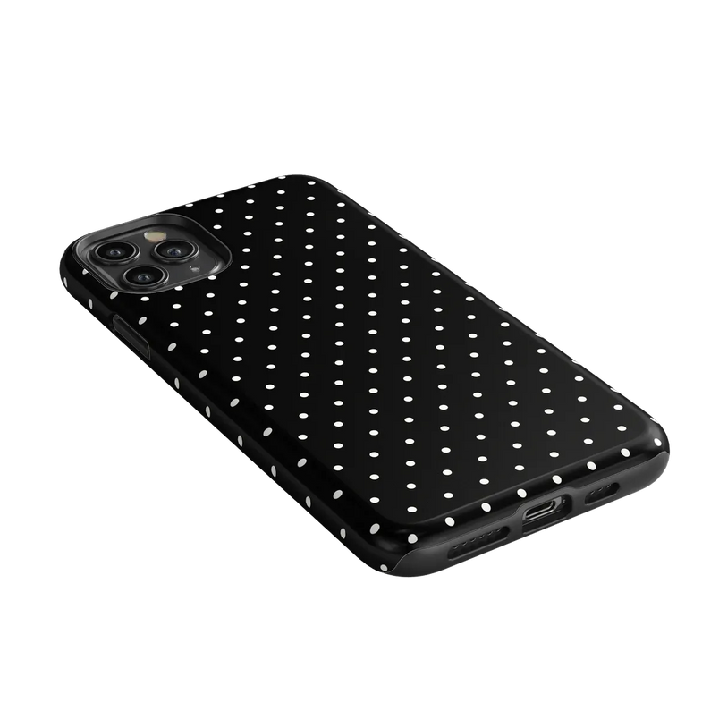 On the Dot | Black Polka Dot Case