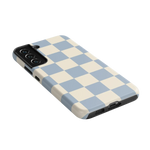 Fit Check | Light Blue Checkerboard Case