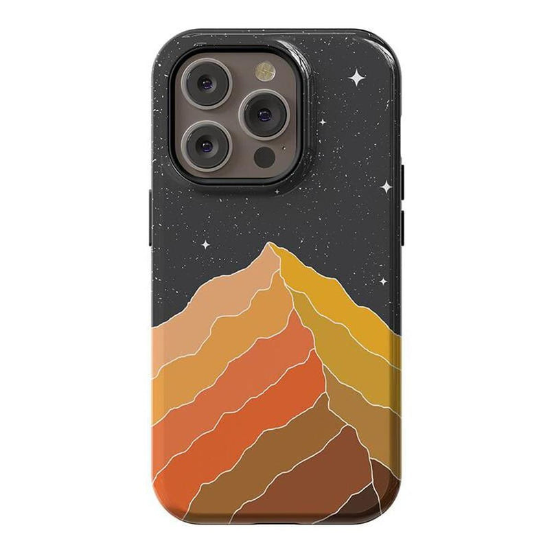 Night Skies | Mountain Starlight Case iPhone Case get.casely Essential + MagSafe® iPhone 14 Pro
