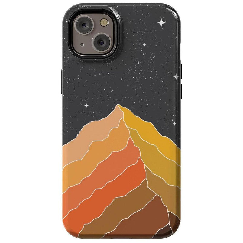 Night Skies | Mountain Starlight Case iPhone Case get.casely Essential + MagSafe® iPhone 15 Plus
