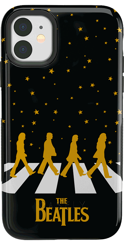 Night Walk | The Beatles Abbey Road Dual Image Case iPhone Case get.casely Bold iPhone 11