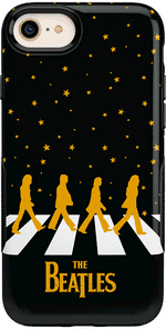 Night Walk | The Beatles Abbey Road Dual Image Case iPhone Case get.casely Bold iPhone SE (2020 & 2022)