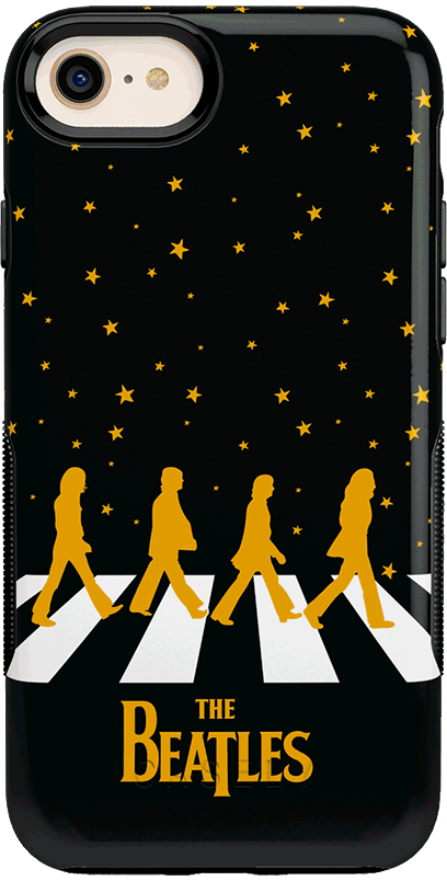 Night Walk | The Beatles Abbey Road Dual Image Case iPhone Case get.casely Bold iPhone SE (2020 & 2022)