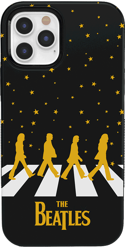 Night Walk | The Beatles Abbey Road Dual Image Case iPhone Case get.casely Bold + MagSafe® iPhone 12 Pro Max