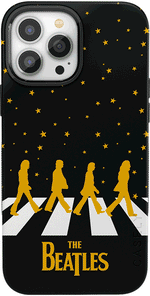 Night Walk | The Beatles Abbey Road Dual Image Case iPhone Case get.casely Bold + MagSafe® iPhone 13 Pro Max
