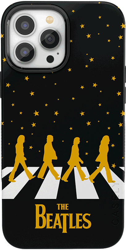 Night Walk | The Beatles Abbey Road Dual Image Case iPhone Case get.casely Bold + MagSafe® iPhone 13 Pro Max