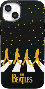 Night Walk | The Beatles Abbey Road Dual Image Case iPhone Case get.casely Bold + MagSafe® iPhone 14 Plus