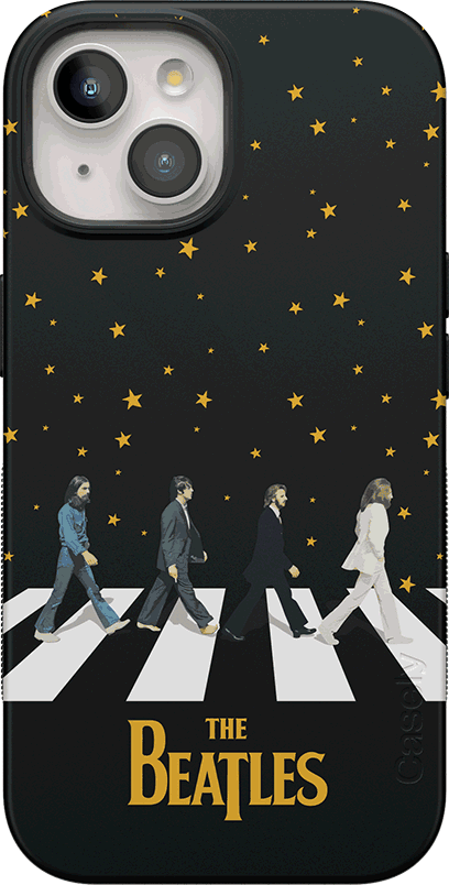 Night Walk | The Beatles Abbey Road Dual Image Case iPhone Case get.casely Bold + MagSafe® iPhone 15 Plus