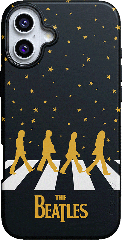 Night Walk | The Beatles Abbey Road Dual Image Case iPhone Case get.casely Bold + MagSafe® iPhone 16 Plus 