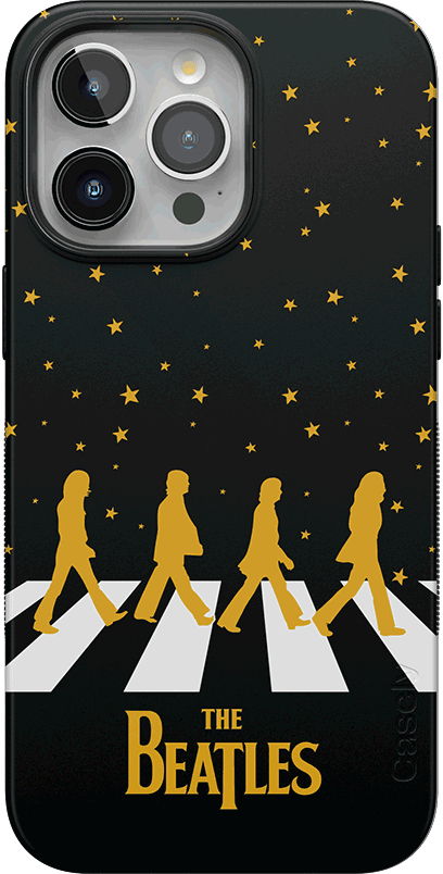 Night Walk | The Beatles Abbey Road Dual Image Case iPhone Case get.casely 