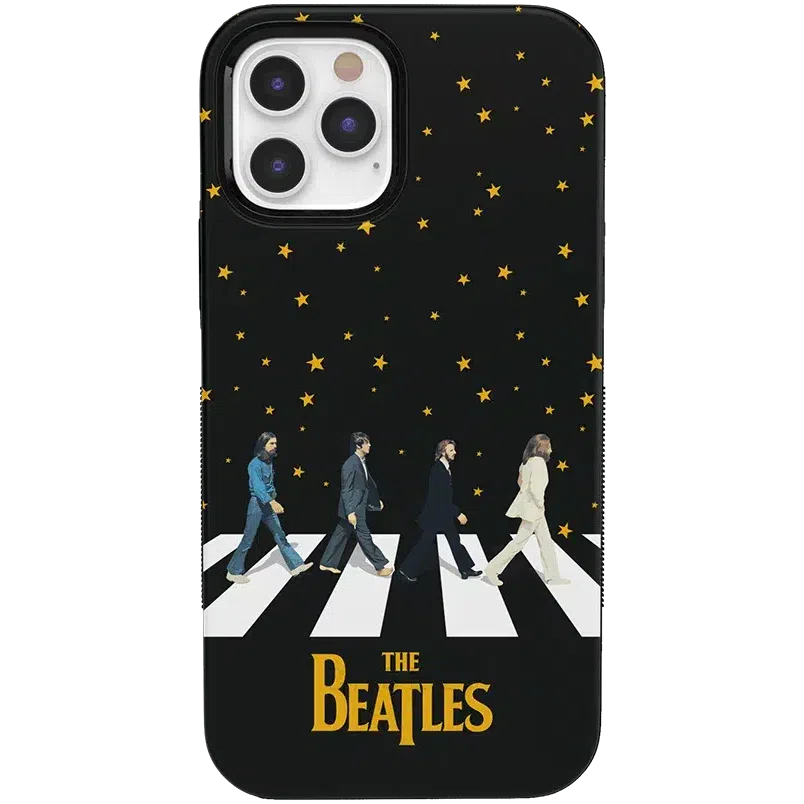 Night Walk | The Beatles Abbey Road Dual Image Case iPhone Case get.casely 