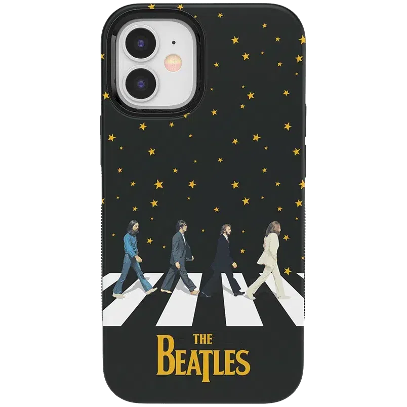 Night Walk | The Beatles Abbey Road Dual Image Case iPhone Case get.casely 