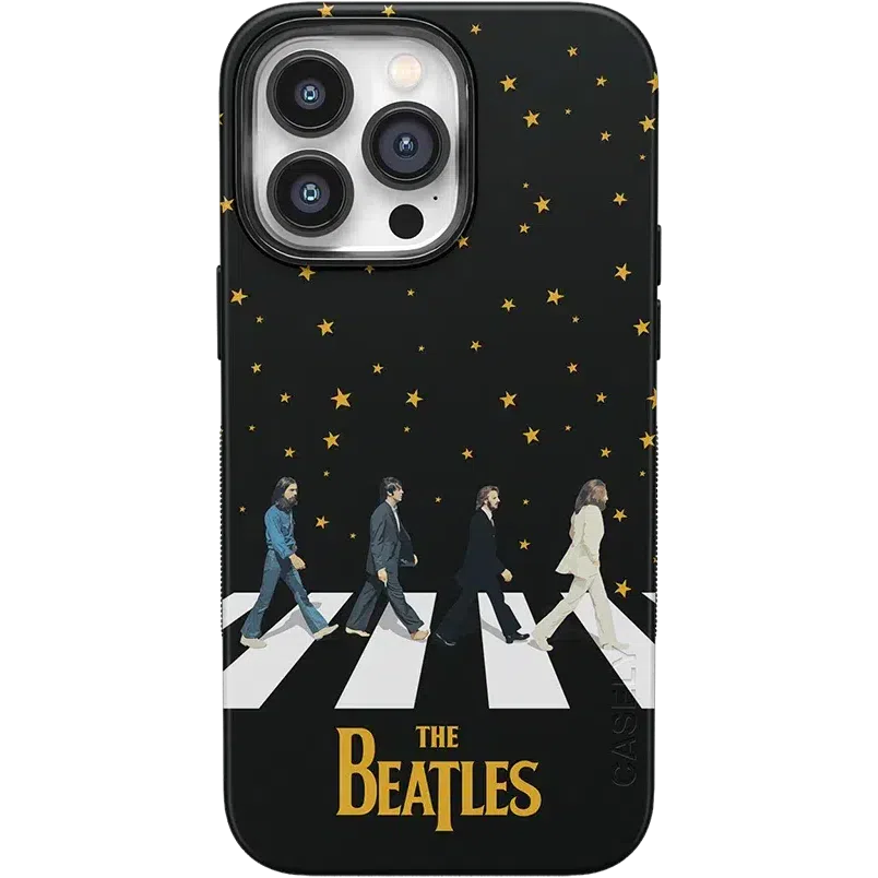 Night Walk | The Beatles Abbey Road Dual Image Case iPhone Case get.casely 