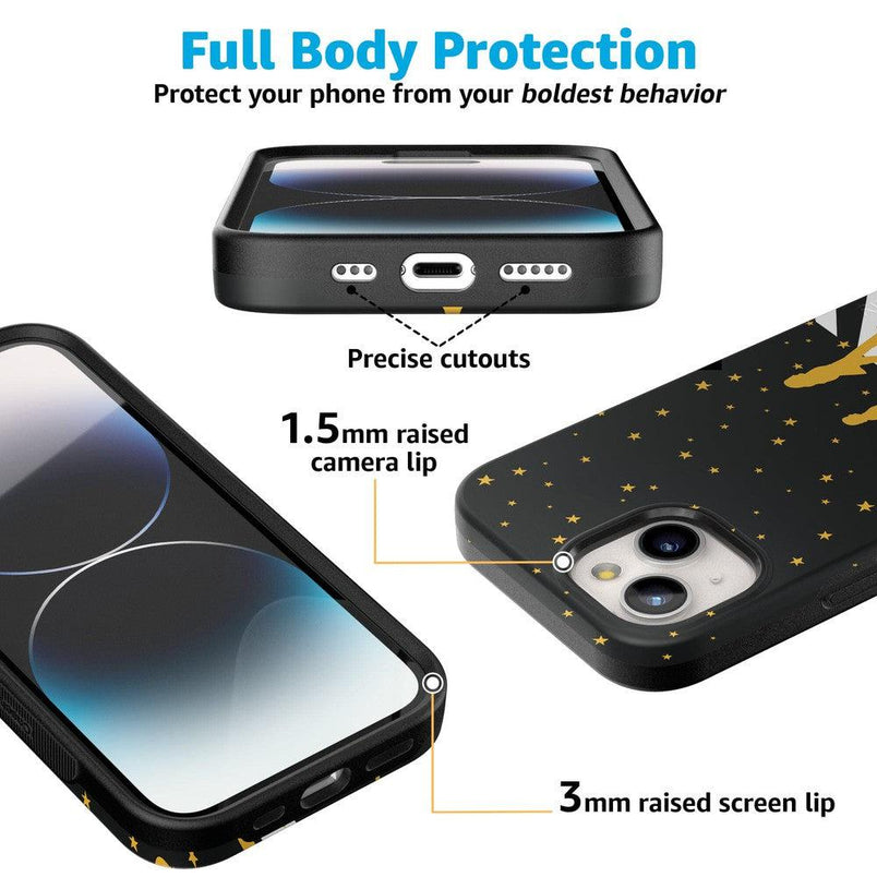 Night Walk | The Beatles Abbey Road Dual Image Case iPhone Case get.casely 