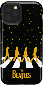 Night Walk | The Beatles Abbey Road Dual Image Case iPhone Case get.casely 