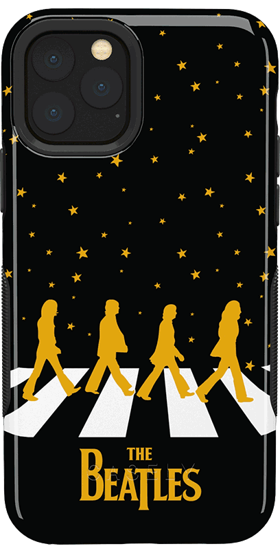 Night Walk | The Beatles Abbey Road Dual Image Case iPhone Case get.casely 