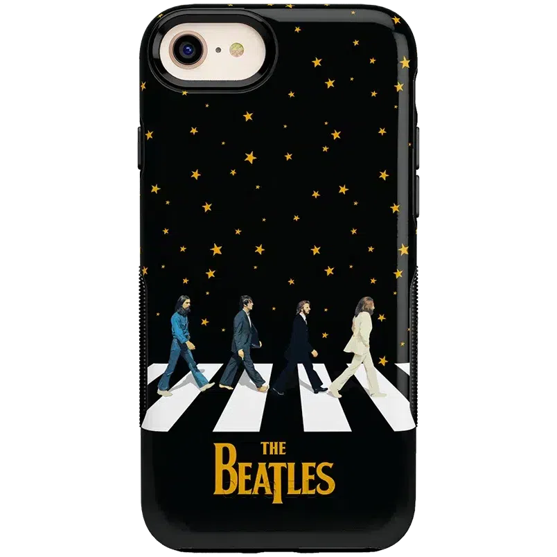 Night Walk | The Beatles Abbey Road Dual Image Case iPhone Case get.casely 