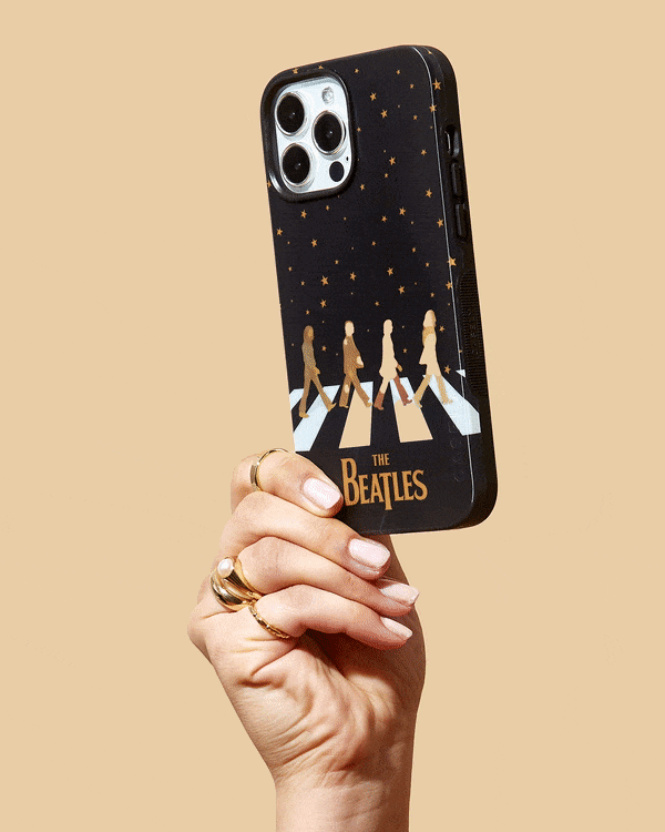 Night Walk | The Beatles Abbey Road Dual Image Case iPhone Case get.casely 