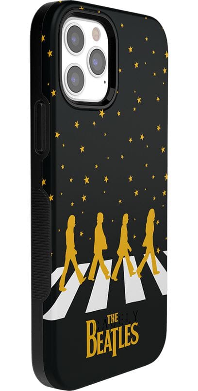 Night Walk | The Beatles Abbey Road Dual Image Case iPhone Case get.casely 
