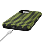 Wicked Hex | Green Checkered Case