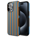 Go New York | Blue & Orange Stripes Case