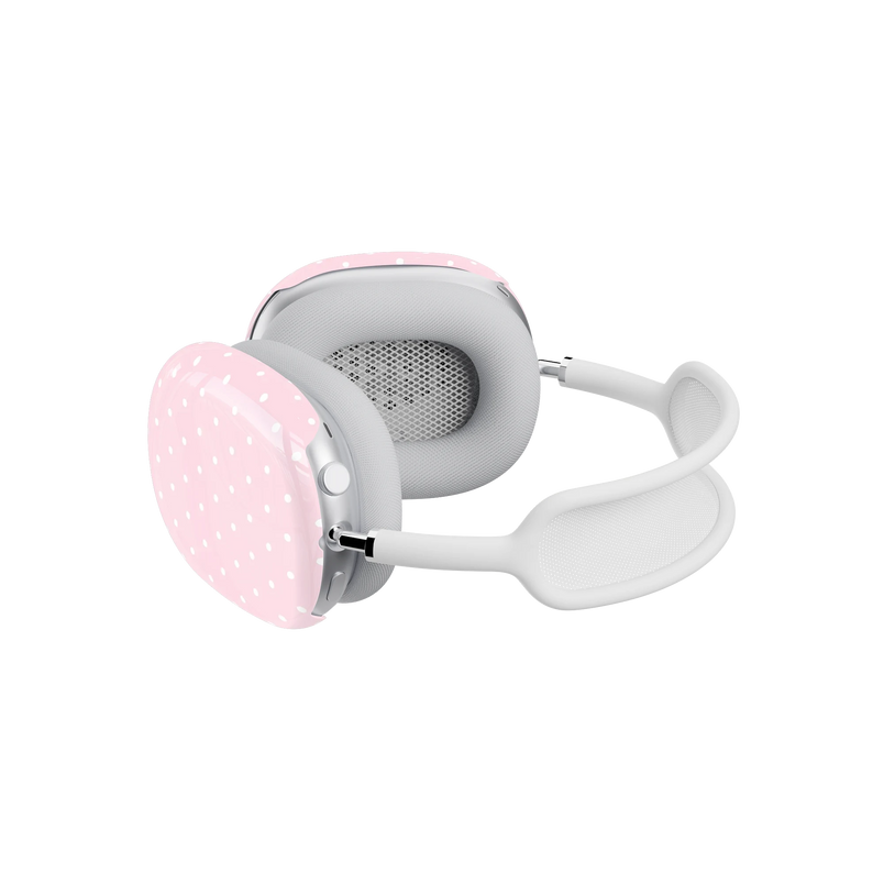 On the Dot | Pink & White Polka Dot AirPods Max Case