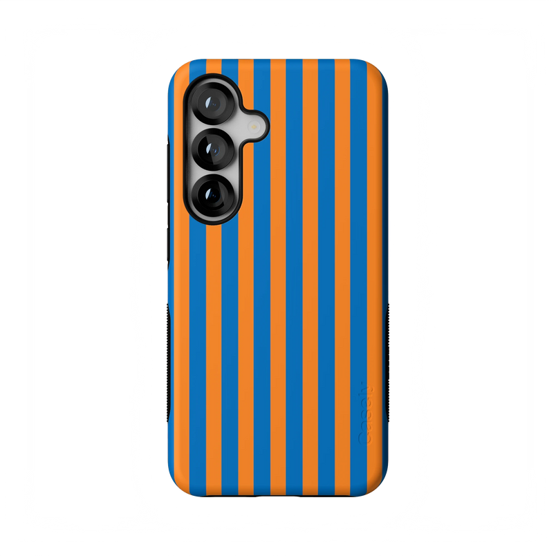 Go New York | Blue & Orange Stripes Case - Galaxy S25