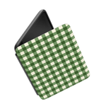 Checked Twice | Green Plaid Kindle Case