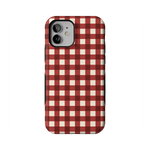 Checked Twice | Red Plaid Case