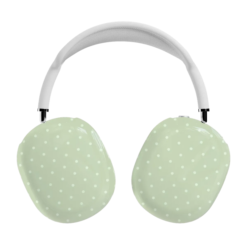 On the Dot | Green Polka Dot AirPods Max Case