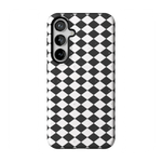 Salem's Hex | Black & White Checkered Case