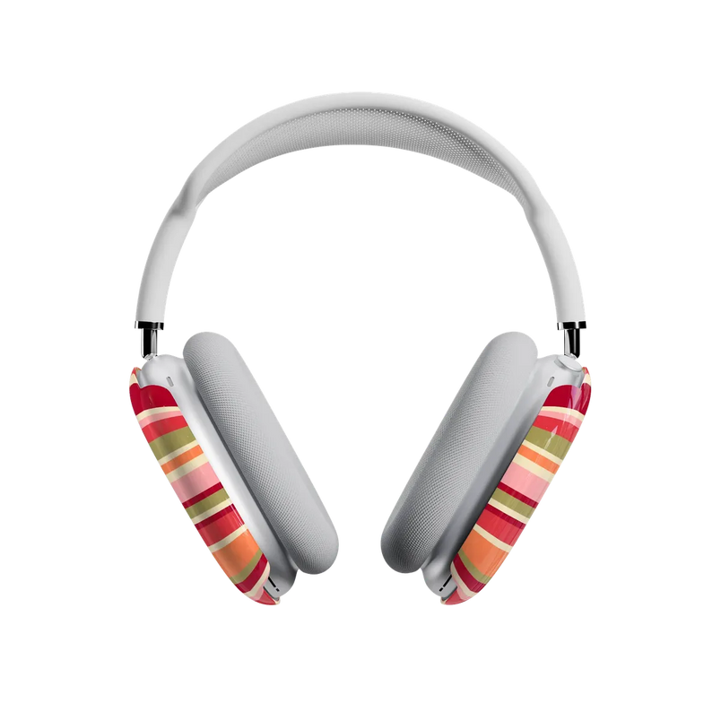 Citrus Stripes | Poolside Print AirPods Max Case
