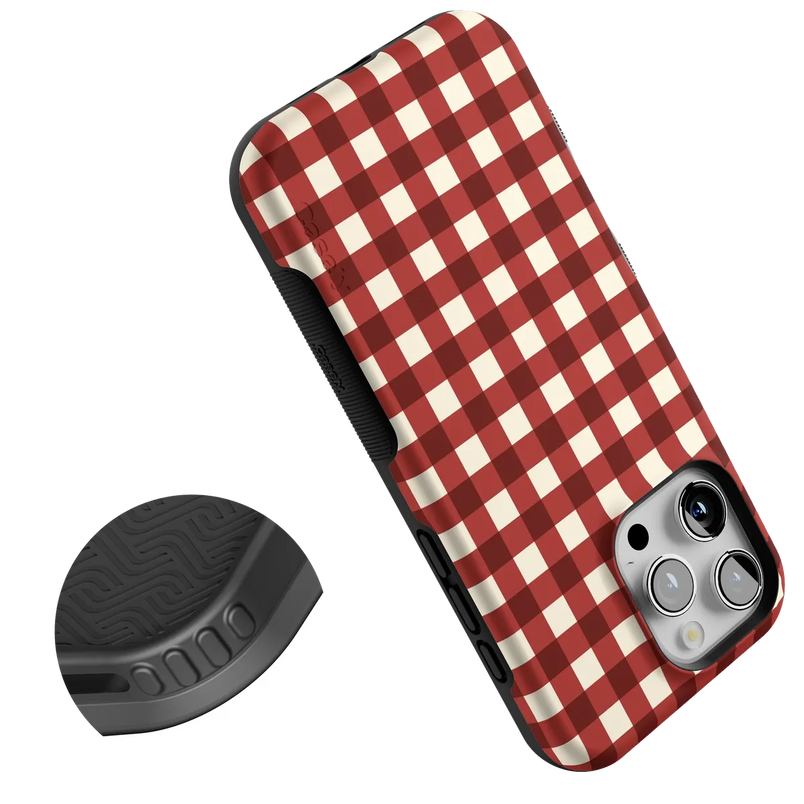 Checked Twice | Red Plaid Case