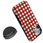 Checked Twice | Red Plaid Case