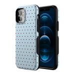 On the Dot | Blue Polka Dot Case