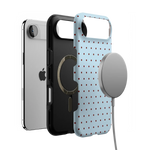 On the Dot | Blue Polka Dot Case